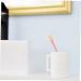 KOMBIUDA Manual Toothbrush Set - 4 Soft Plastic Brushes for Adults & Travel Includes Tongue Brush - Optimal Oral Care - Buy Online on GoSupps.com