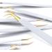 LUKEO Tweezers For Eyelash Extension Eyebrow Stainless Steel Set Beauty Precision Tweezers Makeup Tools 8pcs D - Buy Online on GoSupps.com