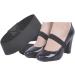 Exceart 4-Piece PU Leather Anti-Slip Shoe Strap for Women - High Heel Laces & Belts - Buy Online on GoSupps.com