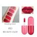 Korean Lip Gloss Mini Lip Tint Stain Set - Long Lasting & High Pigment - 5 Colors - Moisturizing Velvet Lip Tint - Matte Liquid Lipstick - 2 Fl Oz - Buy Online on GoSupps.com