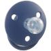 Bibs De Lux Silicone Pacifier 0-36 Months Steel Blue