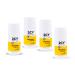 2CY Cosmetics 2CY Natural 4-pack of 24-hour fresh aloe vera deodorants 50ml long-lasting protection with care for your skin. With organic rosemary peel lavender and lemon extracts