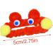 xbiez Creative Twist Frog Shape Hairpin for Sweet Girls Carnival Taking Photo Hair Barrettes Aesthetics Plush Hair Accessories 5 - Buy Online on GoSupps.com