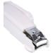 UNbit Nail Clipper Adult Nail Clippers Plastic/Carbon Steel White Nail Clippers 1.8 * 4.2 * 13cm Rotating Magnifying Glass Nail Clippers - Buy Online on GoSupps.com