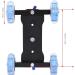 Mini Camera Dolly Roller - DSLR Wheel with 10KG Load Capacity & Precise Scale | Adjustable Desktop Slider Car for Video Camcorders | 1/4 Screws, Low Noise - Buy Online on GoSupps.com