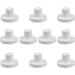 VILLCASE 10pcs Coral Frag Plug - Acrylic Aquarium Coral Rack Holder Base & Stand | White Aquarium Accessories - Buy Online on GoSupps.com