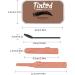 Eyebrow Soap Kit Long Lasting Eyebrow Styling Shaping Wax with Brow Trimmer Brush Brown eyebrow soap kit - Buy Online on GoSupps.com