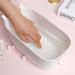 Manicure Hand Care Soak Bowl Japanese Style Nail Art Soak Bowl Nail Salon Tool Foot Bath Tub Basin - Buy Online on GoSupps.com