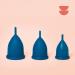 Buy Divine Menstrual Cup BLUE (L Soft) - Eco-Friendly & Comfortable | International Shipping Available - Buy Online on GoSupps.com