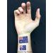 Argentina Flag Tattoos - Set of 40 | Argentinian Party Supplies - Buy Online on GoSupps.com