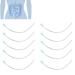 10pcs PVC Enema Tube Replacement Disposable Enema Tubes for Smooth Use