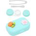 Dewin Cute Portable Contact Lens Container Set - Green Halter Box for Soft Storage & Control - Buy Online on GoSupps.com