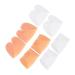 NOLITOY 4 Pairs Toe Cover Protectors Women Corn Removers for Toes Anti-wear Tools Forefoot Cushion Cap Skid-Resistance Pads Toe Protective Sleeve Foot Toe Cushion Thicken Plug