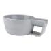 Amagogo soap cup bowl razor cup wearable for wet shaving durable wet rasier cups Razor -soap shell for friend birthday husband gray