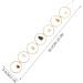 Alipis Gemstone Wall Decoration Ornament Exquisite Pendant Chakra Novelty Pendant Fine Phase of The Moon - Buy Online on GoSupps.com