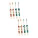 Ipetboom 8 STK children's toothbrush toothbrushes for children tooth toothbrush travel toothbrush for children toothbrush for toddlers travel toothbrush daily use accessories baby