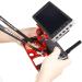Anbee Foldable Aluminum Tablet Stand with Lanyard for DJI Drones - Red - Buy Online on GoSupps.com