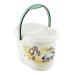 keeeper Winnie diaper pail with lid and handle trash can for baby diapers Karol white