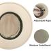 HUDANHUWEI Womens Wide Brim Fedora Hat - Beige Panama Hat with Pearl Band - Buy Online on GoSupps.com