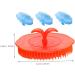 Hoement 4-Piece Massage Shampoo Brush Set | Scalp Massager for Deep Cleaning & Relaxation | Hair Washing Essentials - Buy Online on GoSupps.com
