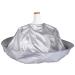 Hair Cape Wrap for Salon & Barber - Silver Hairdressing Umbrella Cloak for Adults - Buy Online on GoSupps.com