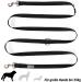 Kuri Pai 3m Dog Leash for Large Dogs - Comfortable & Sustainable Bamboo Rehabilitation Leash - Black (L: 280cm x 2.5cm) - Buy Online on GoSupps.com