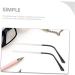 Buy Hapinary Metal Screwdriver & 2 Pairs of Replacement Glasses Legs for Sunglasses & Spectacles - Universal Repair Kit for Men & Women - Buy Online on GoSupps.com