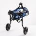 Adjustable Dog Wheelchair for Back Legs Small Dog Wheel-Chair Dog Wheelchair Trolley Disability Dog Wheelchair Back Leg Rehabilitation Aid for Small Dogs X-Small