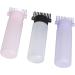 HURRISE Hair Coloring Oiling Bottle Comb Dispensing Shampoo Easy Operation Self Scaled Plastic 3 Colors Root Comb Applicator Bottle for Beauty Salon with Graduated Scale - Buy Online on GoSupps.com
