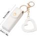 Lipstick case Travel kit Trendy PU leather lipstick organizer with a New Year's love pendant for lipstick and lip gloss white. See description. - Buy Online on GoSupps.com