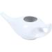WHOLELIFEOBJECTS 300ml Porcelain Ceramic Neti Pot - Leak Proof & Durable - Natural Sinus Treatment - White Matt - Buy Online on GoSupps.com