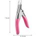 YOXIER Nail Clipper Nail Trim Tool Clippers Scissors Sharp compatible with Manicure Pink - Buy Online on GoSupps.com