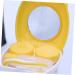 SEWOART Cartoon Lens Container - Cute Travel Case for Contact Lenses - 2-Pack Yellow Eye Lens Storage Solution - Buy Online on GoSupps.com