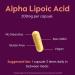BESTVITE Alpha Lipoic Acid 200mg - Vegan Non-GMO Gluten-Free - 240 Vegetarian Capsules for Optimal Health - Buy Online on GoSupps.com