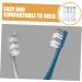 Eco-Friendly Wofashpuret Reusable Toothbrush Set - 8 Hard Bristles | Travel Size & Durable for Men - Buy Online on GoSupps.com