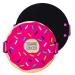Flybar Snow Sled for Kids - Foam Saucer Disc Sled, Ages 6+, Easy Grip Handles, Durable with Slick Bottom & PE Core Build, Lightweight Sleds for Kids, Snow Toys for Kids Outdoor, Up to 110 lbs Pink Donut