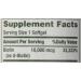 Nature's Bounty Biotin 10000 mcg - 120 Rapid Release Softgels for Healthy Hair, Skin & Nails - Buy Online on GoSupps.com