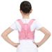 YMGSCC Adjustable Children Posture Corrector Back Orthopedic Corset Spine Lumbar Shoulder Braces(Pink XL) X-Large Pink