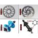 BlueSunshine Front & Back 160mm Disk Brake Kit for 80cc Gas Motorized Bicycle | Freewheel Threaded Hubs | 48mm Hole Distance - Buy Online on GoSupps.com