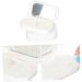 Buy Homsfou 36-Piece Travel Set: Hard Contact Lens Container & Beauty Mirror - Perfect for Soaking Lentils International Shipping Available - Buy Online on GoSupps.com