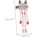 ULDIGI 1 Pair Fox Tassel Clip Tassel Barrette Alligator Hair Clips Animal Hair Clip Chinese Hair Accessories Tassel Hairpin Chinese Tassel Hair Clips Bill Clips Girl Hair Clips - Buy Online on GoSupps.com