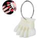 50pcs Nail Color Sticks - Professional Nail Art Practice Tips & Display Board Tool (Natural Color) - Buy Online on GoSupps.com