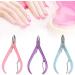 Gemini_mall Cuticle Nipper Clipper Stainless Steel Cuticle Cutters And Remover Nipper Scissors Dead Skin Remover Nail Care Tool For Manicure And Pedicure Blue - Buy Online on GoSupps.com