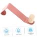 STOBAZA Door Hook Out Door Decor Wall Mounted Coat Hook Home Supply Accessory No Punching Wall Hook 24.5X12.5CM Pink - Buy Online on GoSupps.com