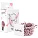 Bellody original hair tie - stylish braided hair tie with strong hold (4 -Set - mellow rose) - Women's hair accessories in light pink