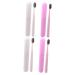 ULTECHNOVO 4pcs Toothbrush Set Household Toothpaste Toothbrush Head Travel PP Raw Material