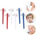 Partykindom 12 STK Double-Headed Travel Toothbrush - Portable Dental Care Accessories for Soft Dentures & Oral Hygiene - Buy Online on GoSupps.com