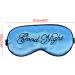 Embroidered Eye Mask for Sleeping - Comfortable Travel Sleep Mask in Pink - Buy Online on GoSupps.com