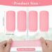 Aucuu 10 PCS Silicone Toiletry Sleeves for Travel Size Bottles - Leak Proof & Reusable Covers for Shampoo, Body Wash - Pink (10pcs) - Buy Online on GoSupps.com