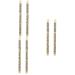 NOLITOY 6 Pcs Brow Pencil Lead Pencils Eye Shadow Eyebrow Pen Pencil Eyebrow Brush Women's Lasting 1 count (Pack of 1) Brownx3pcs